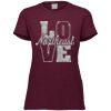 3067 Ladies' Extra Soft Triblend T-Shirt Thumbnail
